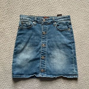 7 For All Mankind kids denim skirt.